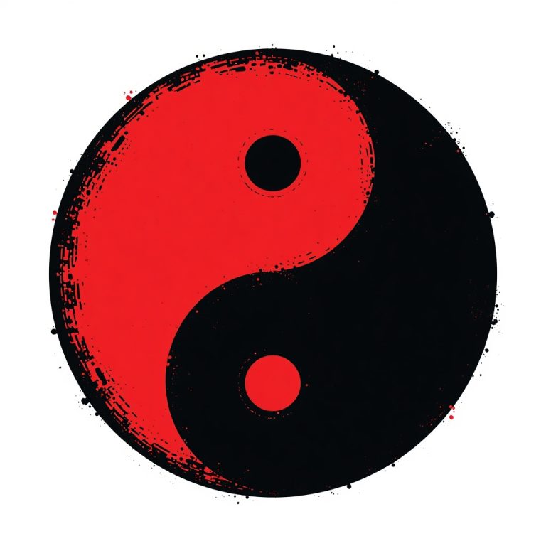 Historical Yin Yang symbol